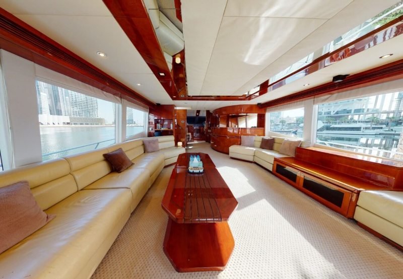 Majesty 88 Feet luxury Yacht in Aed 1400 Each hour Only – photo 6